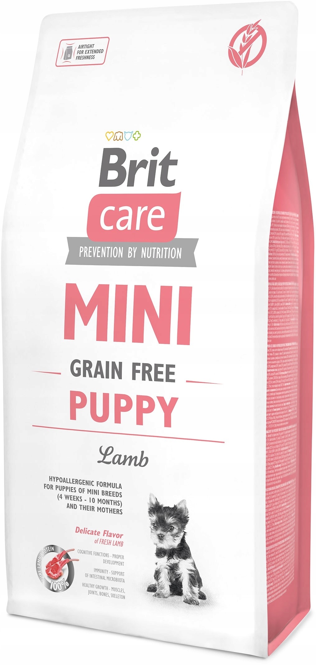 Levně Brit Care Mini Grain Free Puppy Lamb 7 kg