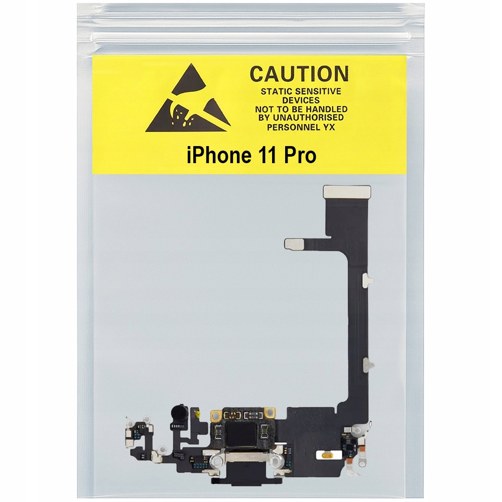 Złącze gniazdo ładowania dock iPhone 11 Pro Org czarna