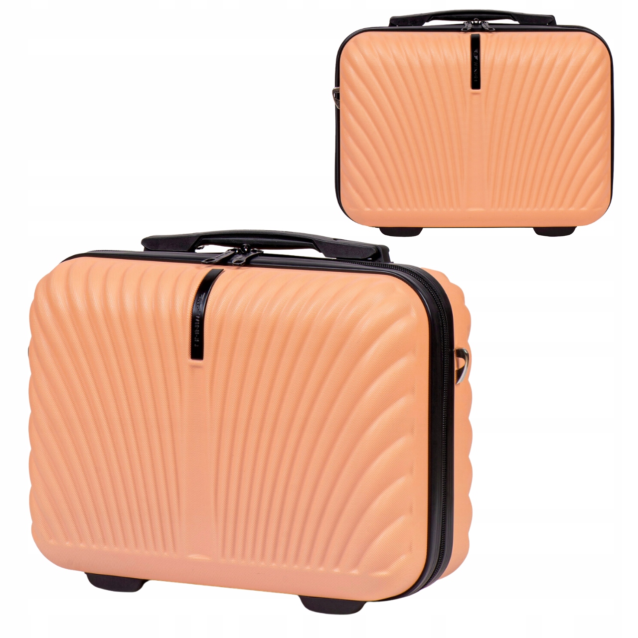 Kuferek podręczny podróżny Wings do samolotu na kosmetyki pojemny twardy