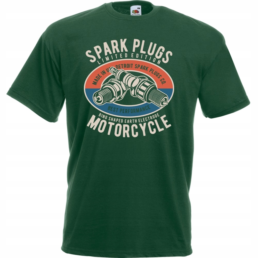 

Koszulka silnik motocykl motor speed L butelkowa