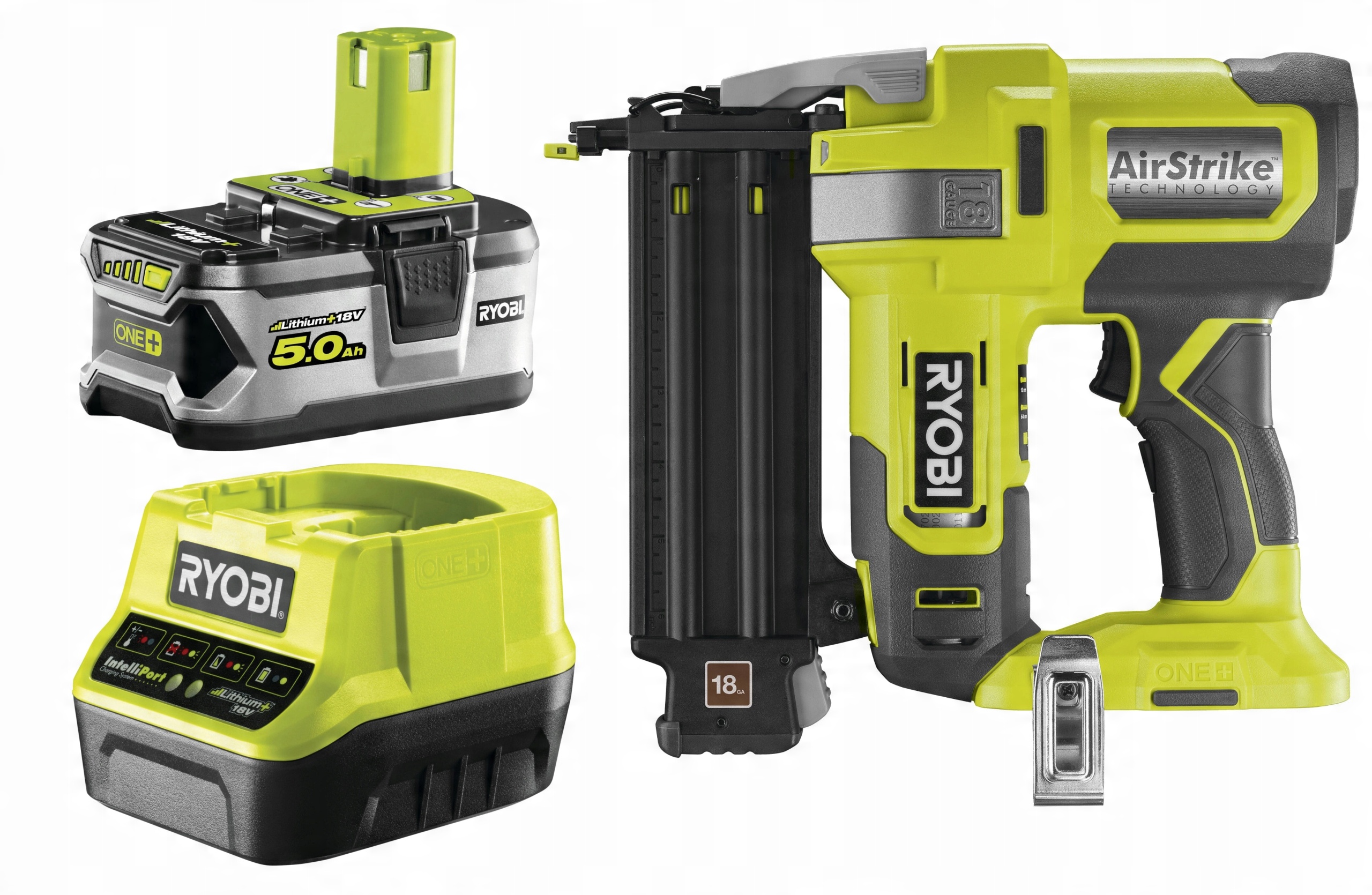

Ryobi Gwoździarka Sztyfciarka aku R18N18G 18V +5Ah