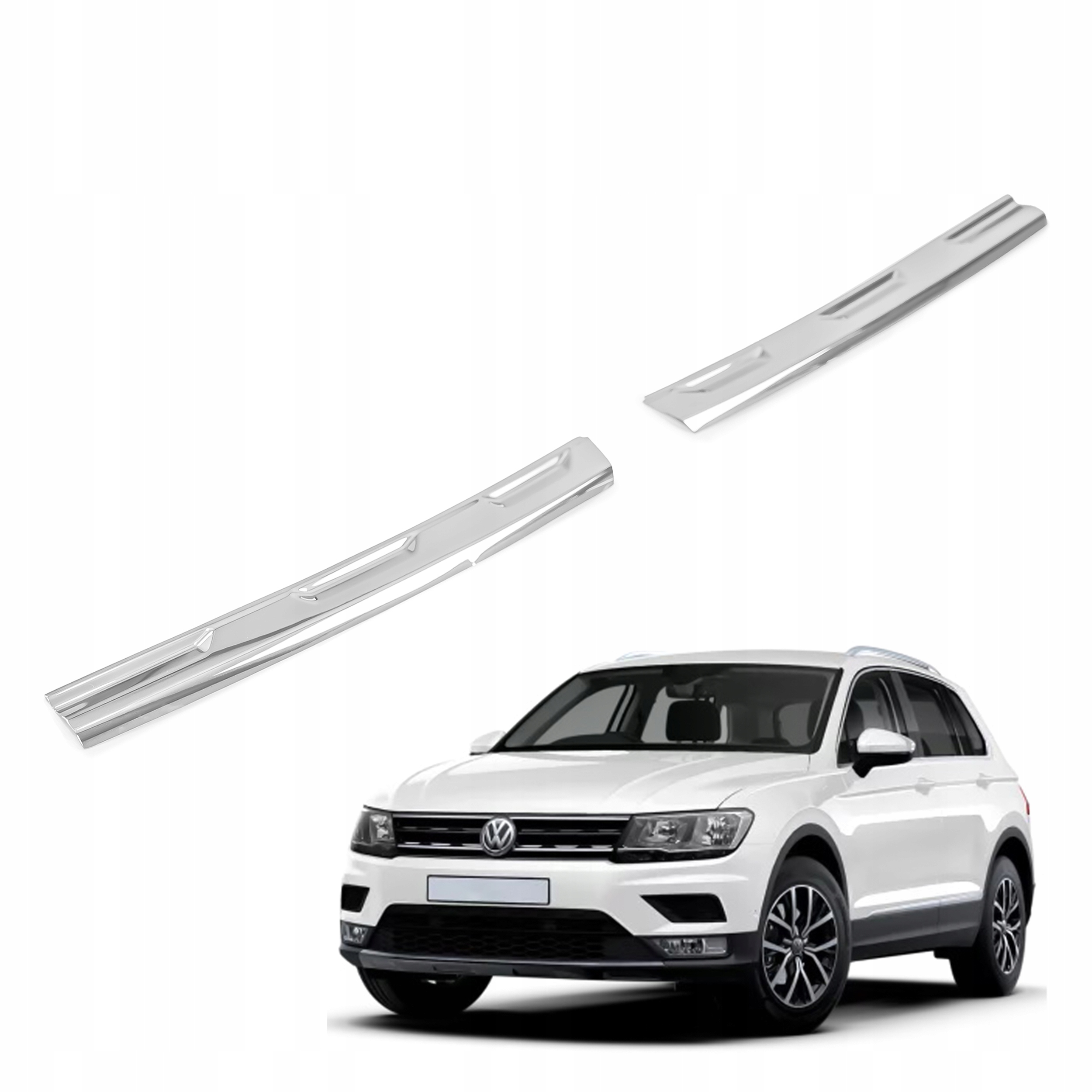 Lišty prednej kapoty grilu pre Vw Volkswagen Tiguan 2016-2020