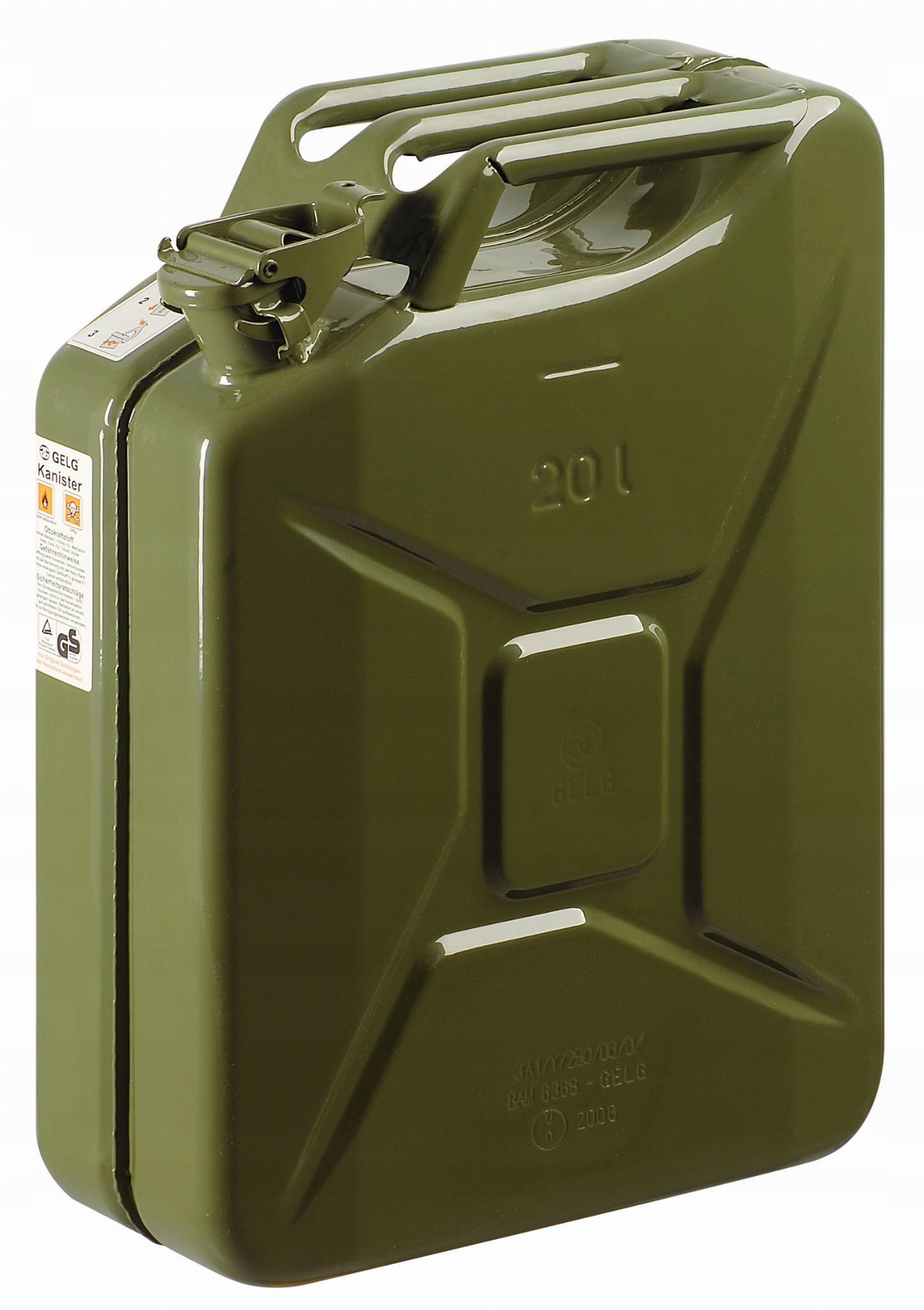 КАНІСТРА МЕТАЛУ 20L ТОВСТИЙ ЛИСТ ВИСОКА ЯКІСТЬ