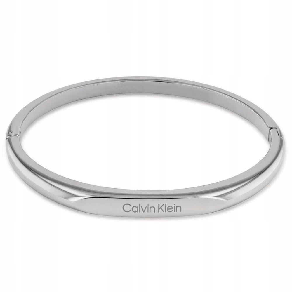 Dámský náramek Calvin Klein Bangle Ocel rhodiovaný 17 cm