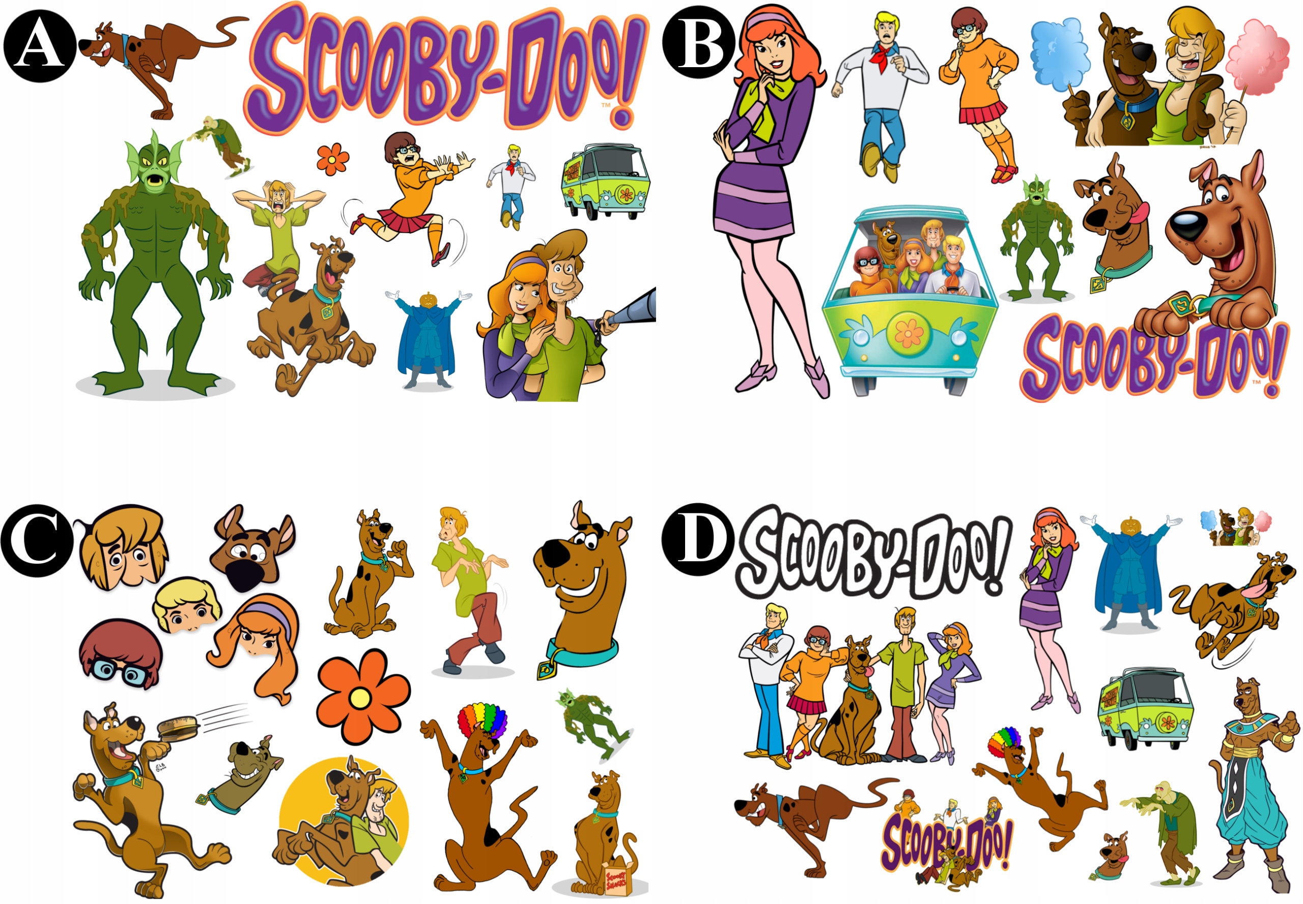 

Tymczasowe Tatuaże Scooby-Doo! Duży Wybór