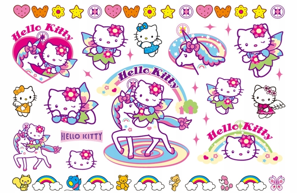 Картинки наклейки хелло китти