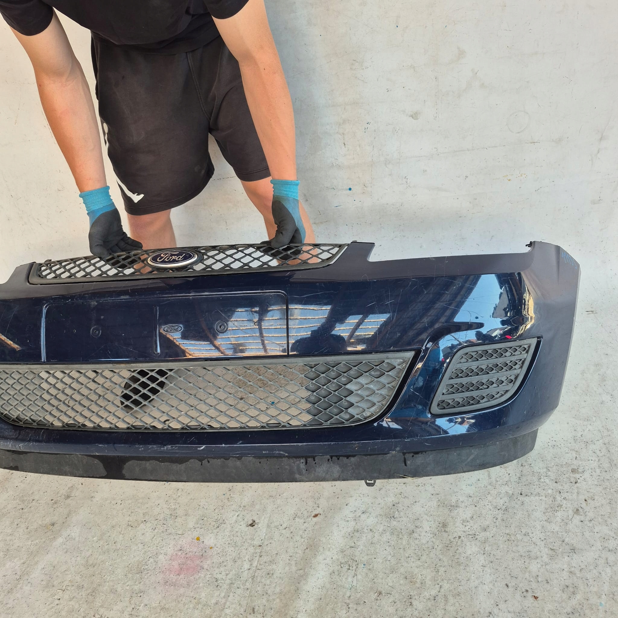FORD FIESTA V MK6 LIFT 05-08 bumper front PRZEDNI9