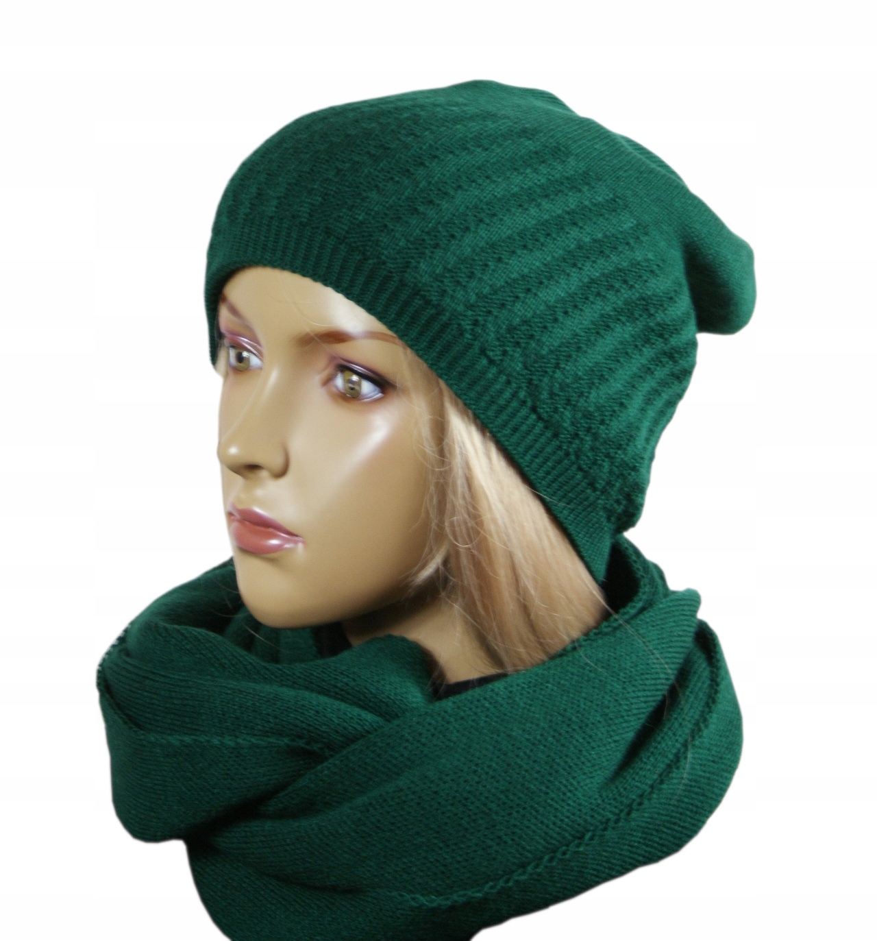 

Komplet Czapka + Komin bez pompona # 41