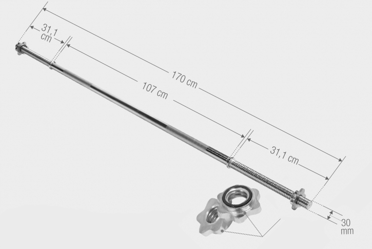 ZESTAW 98 KG sztanga hantle 4x gryf 14x obciążenia Marka Gorilla Sports