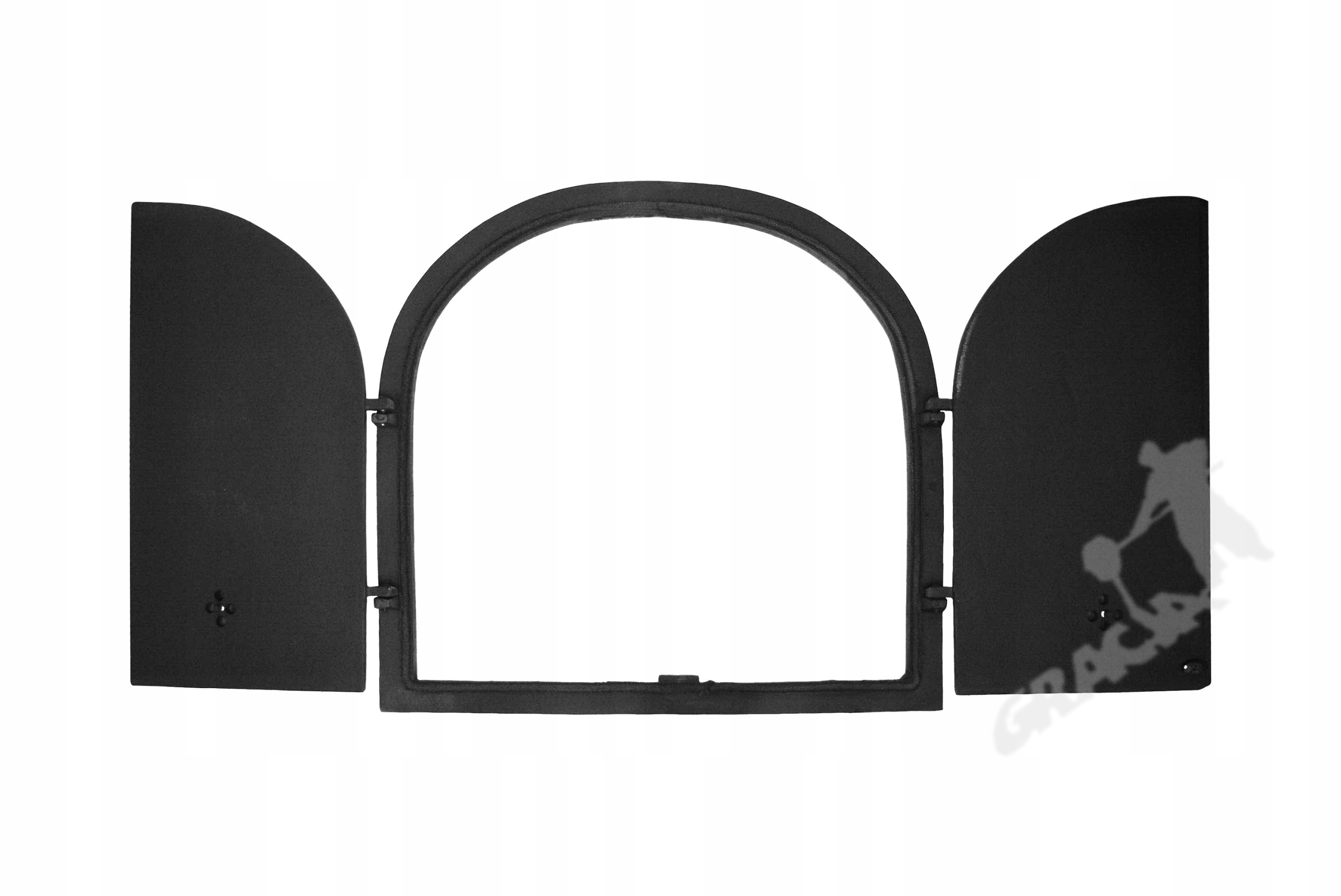 DRZWI B01-52X56 CM+TERM 500C ŻELIWNE CHLEBOWE Materiał żeliwo