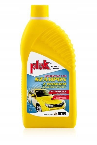 

Plak Autobella Szampon Samochodowy Z Woskiem 1L
