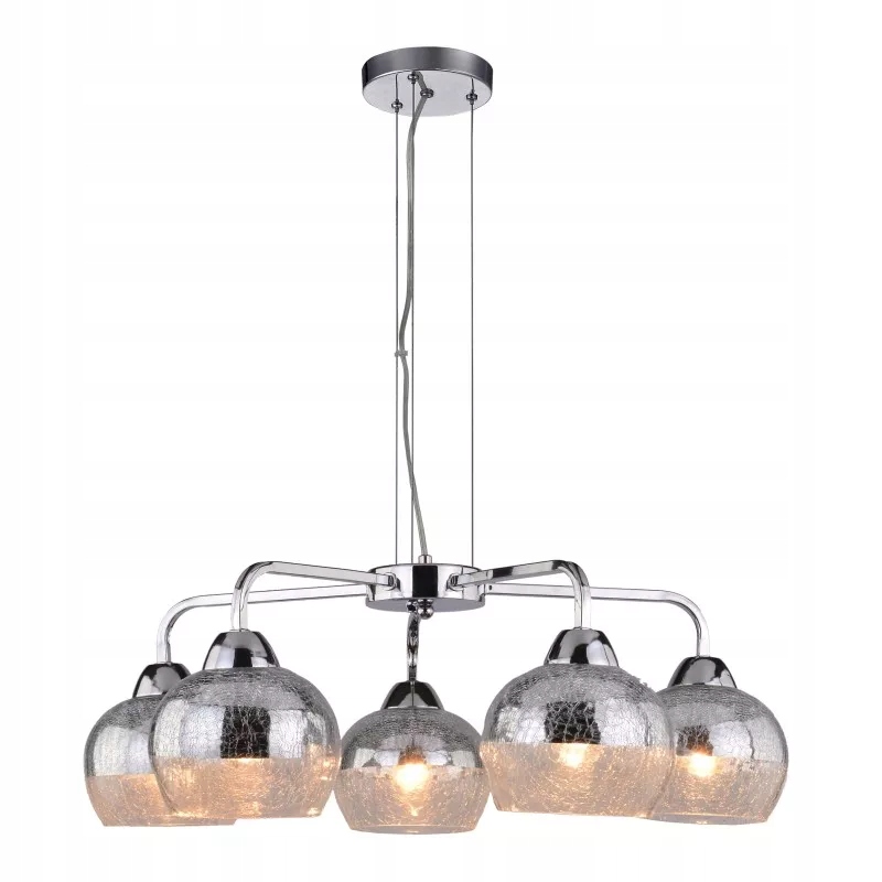 Cromina zwis 5x60W E27 chrom, chromowy