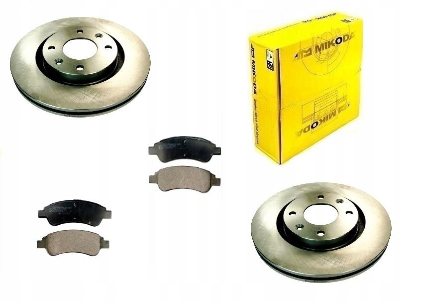 Kotouče Citroen C3 II C3 Picasso Peugeot 207 208 1007 Přední Sada 266MM