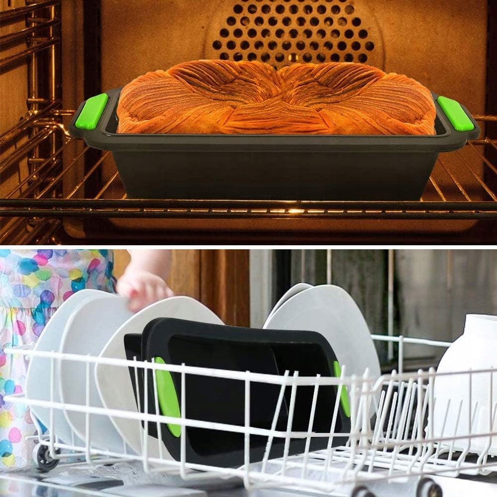 DUŻA SILIKONOWA FORMA DO PIECZENIA CHLEBA PASZTETU CIAST KEKSÓWKA NON-STICK Materiał silikon