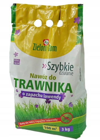 

Nawóz Do Trawnika Odstrasza Krety Lawendowy 3kg