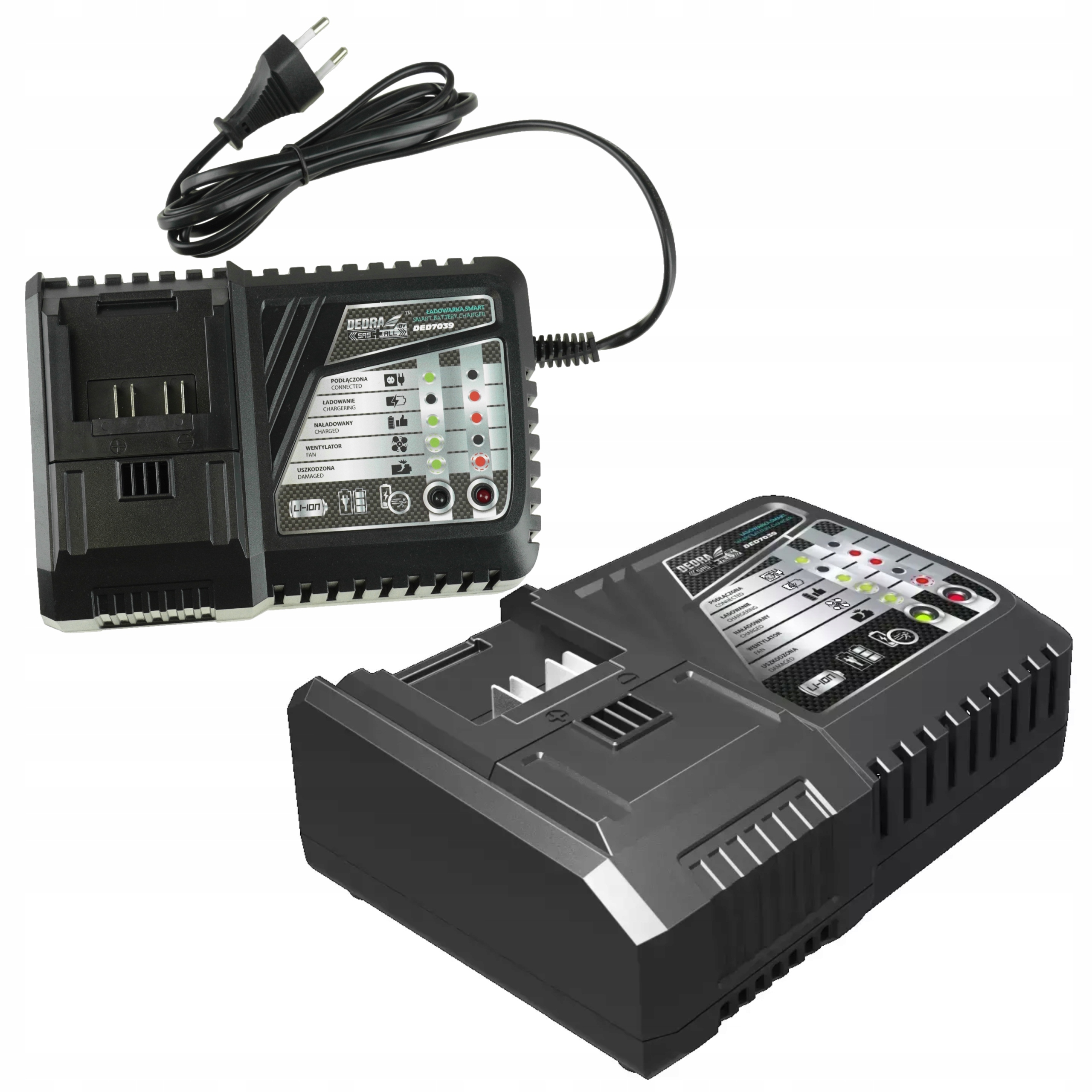 

Szybka Smart Ładowarka 18V Dedra Sas+ DED7039