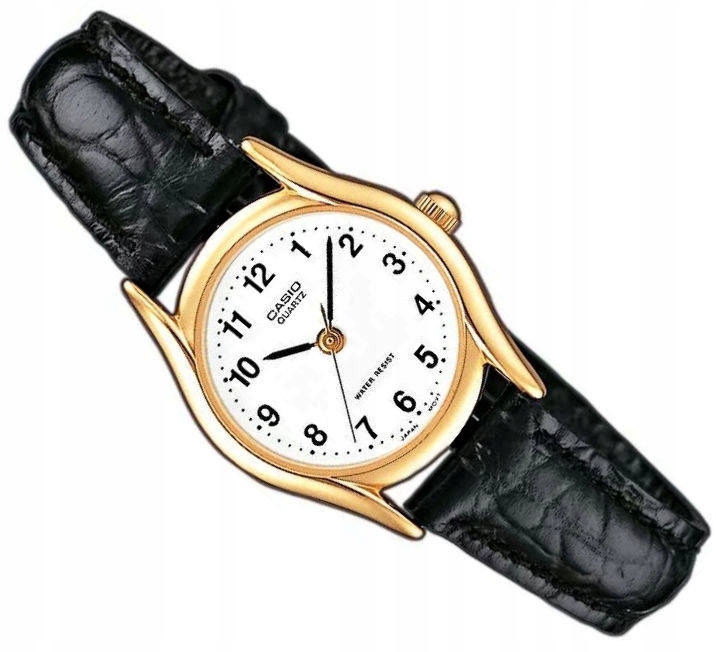 Dámské Klasické Zlaté Čitelné Hodinky Casio LTP-1154PQ