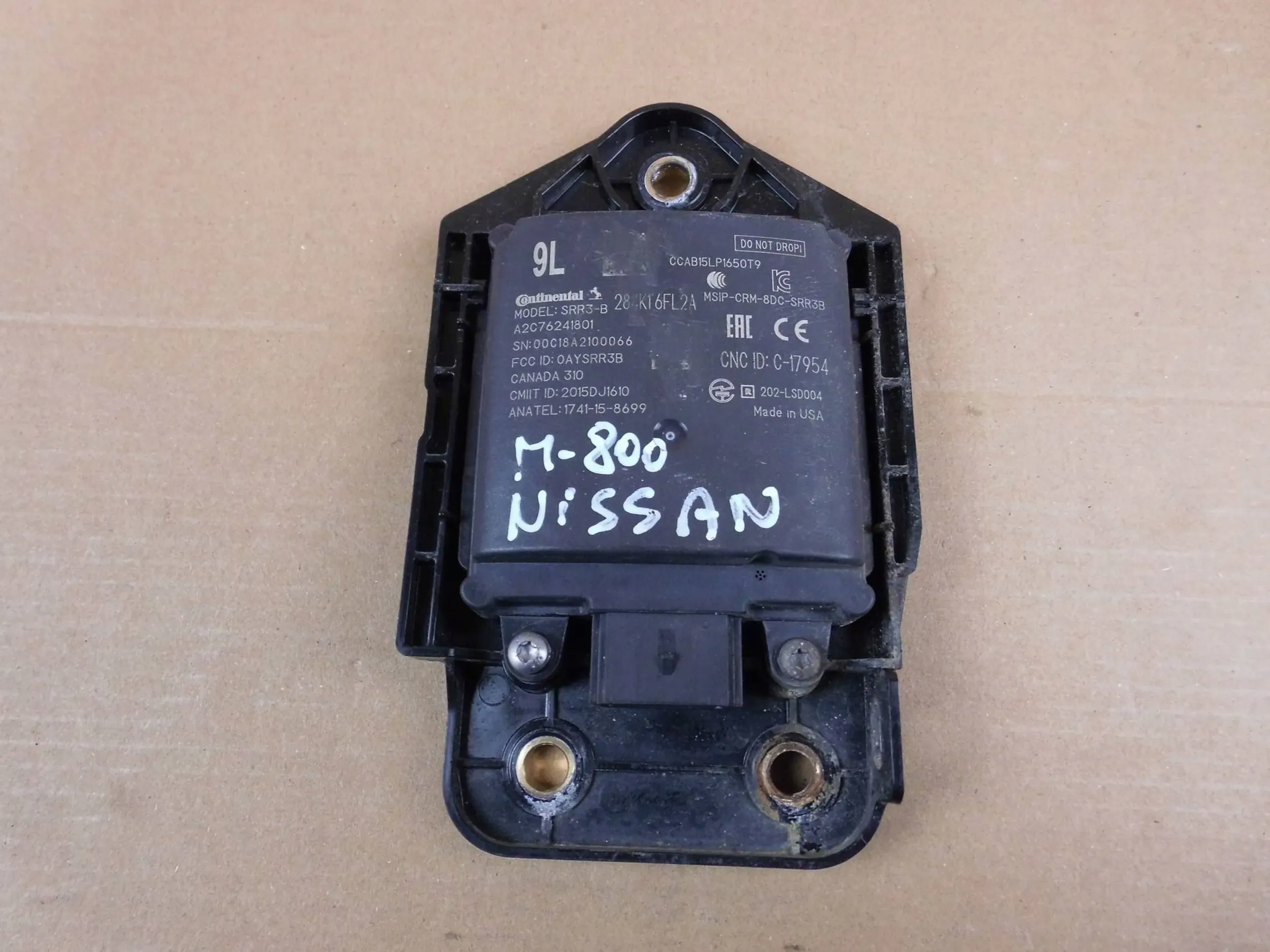 Nissan X-Trail T32 sensor Sensor martwego pola punktu 284K16FL2A