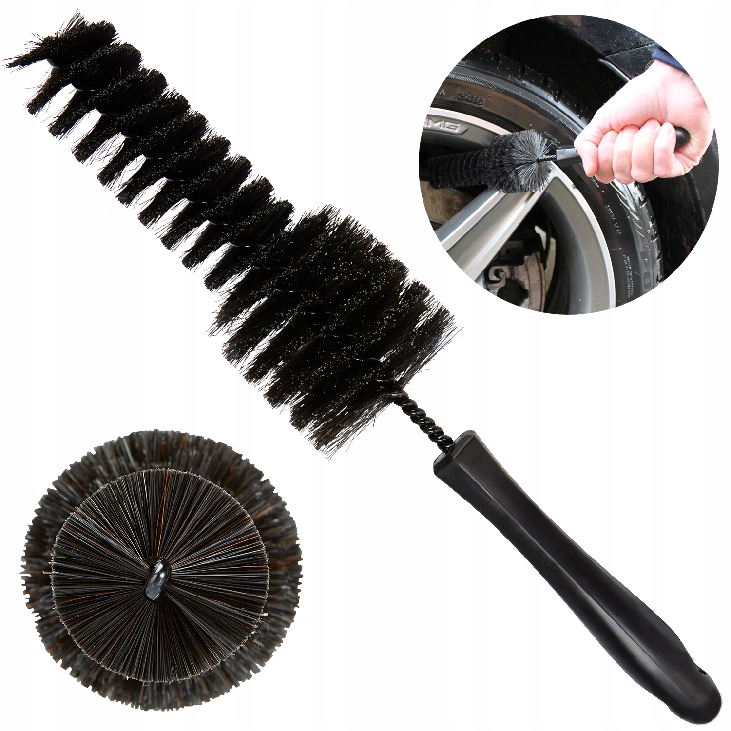 Szczotka samochodowa do mycia felg Vikan 525052