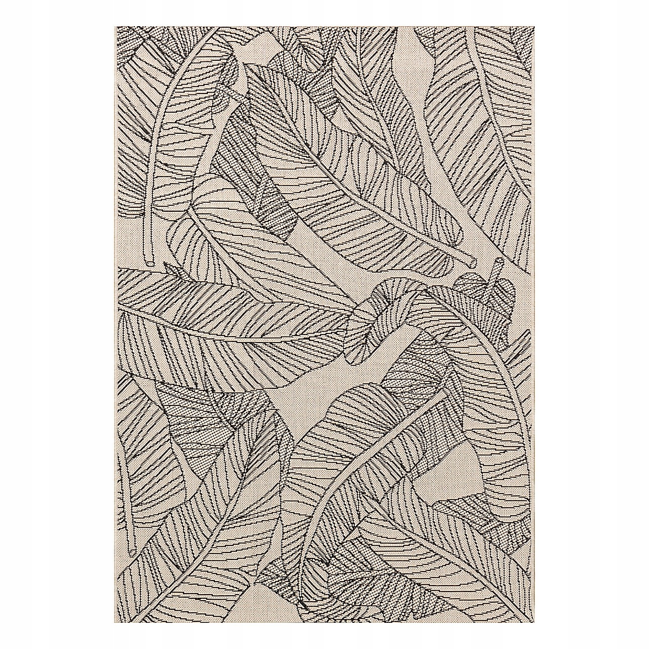 Dekoria Koberec s módnym rastlinným vzorom 120 x 170 cm