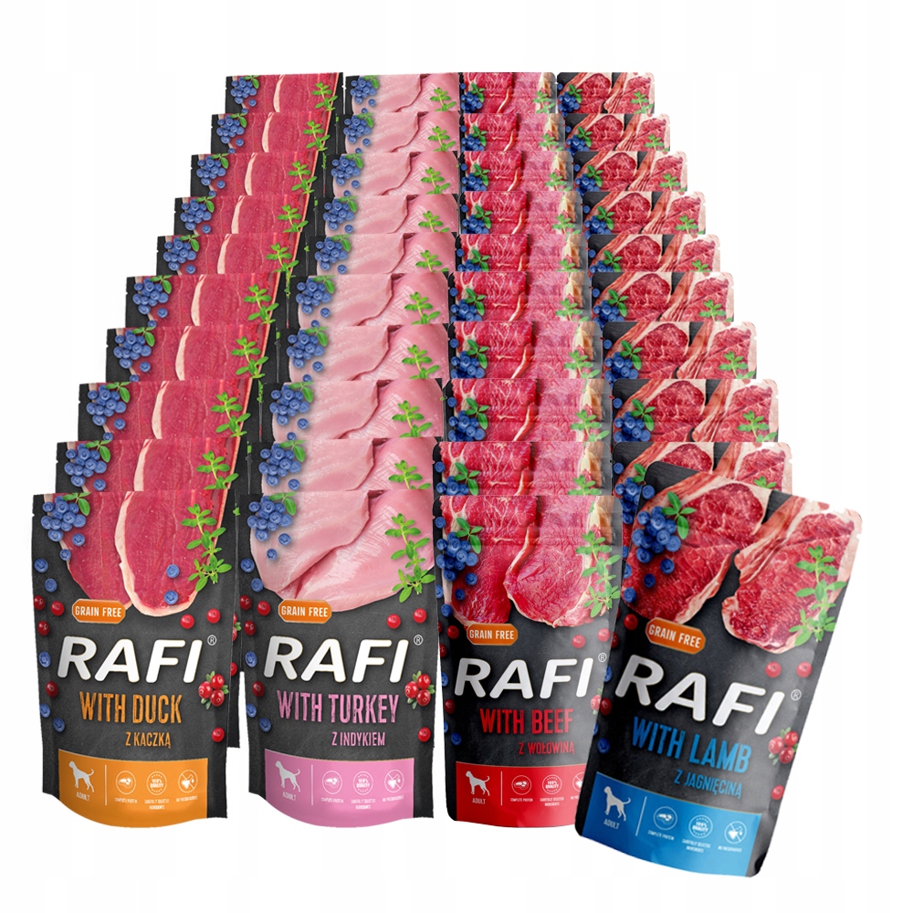 Rafi Bez Obilovin Mix chutí 40x500 g