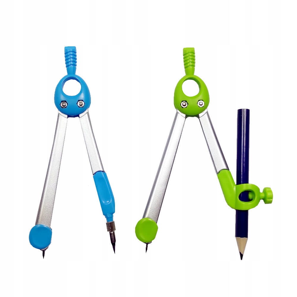 CYRKIEL SZKOLNY ASTRA GRANDE NA OŁÓWEK 2W1 Elementy zestawu cyrkiel