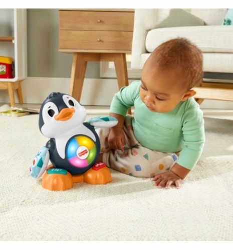 Fisher Price Linkimals Interaktywny Pingwin HCJ50 Wiek dziecka 9 m +
