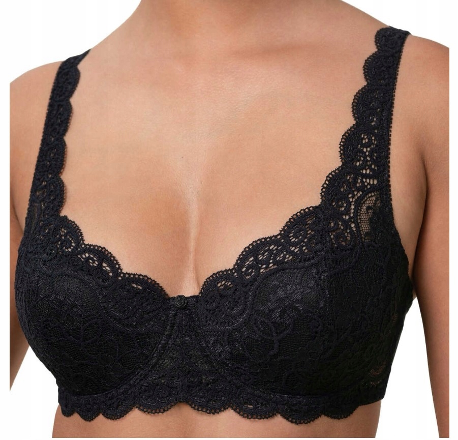 U542 Triumph vyztužená podprsenka Amourette 300 Whp černá velikost 70B