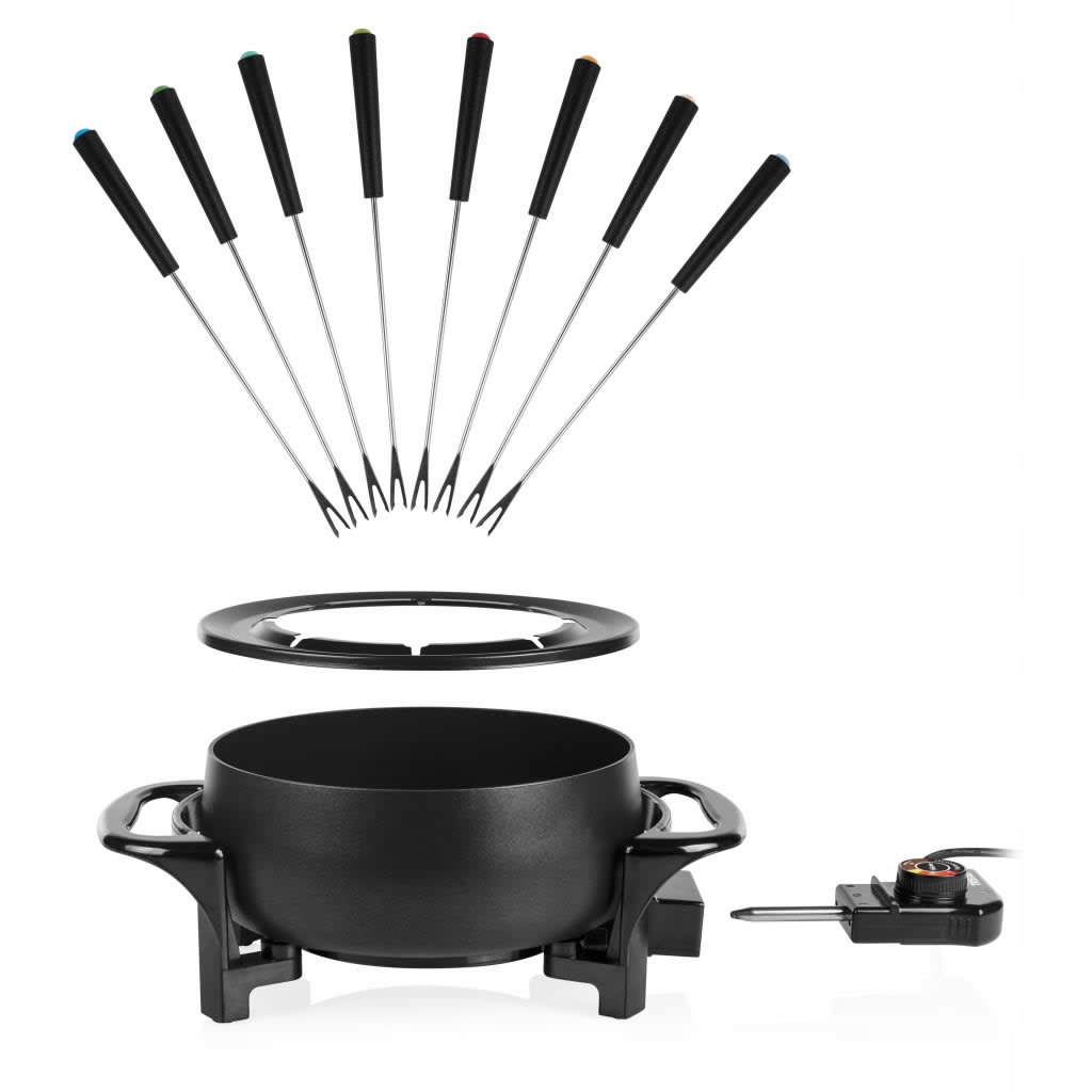 Sada pre Fondue Tristar FO-1107 1,5L 1000W čierna