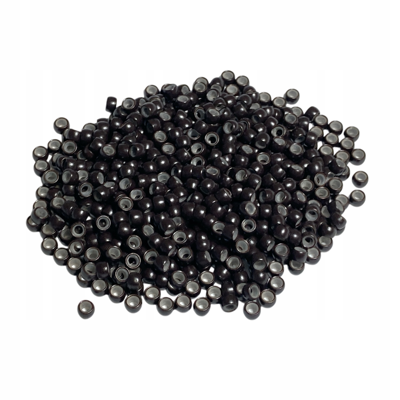 NANORINGI NANO RINGI Z SILIKONEM DO PRZEDŁUŻANIA WŁOSÓW 50 SZT KOLOROWE Marka inna marka