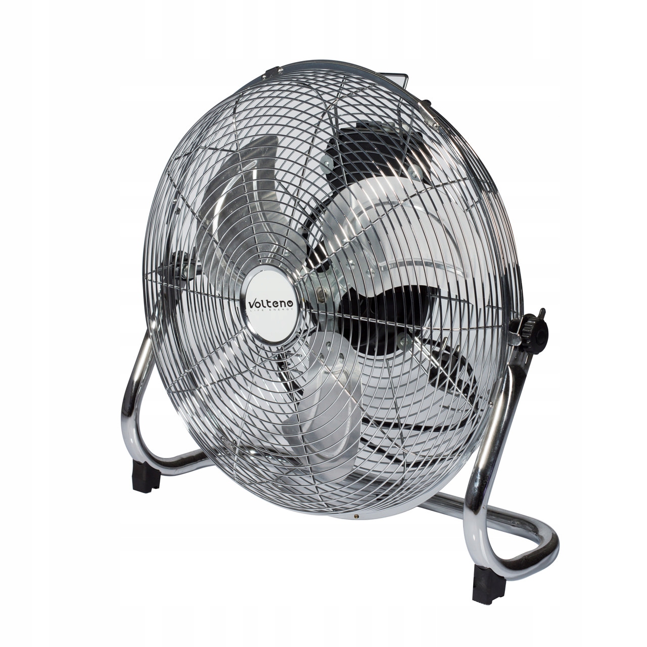 Ventilátor Stojanový Ventilátor Podlahový Cirkulátor 200W 49 cm Chróm