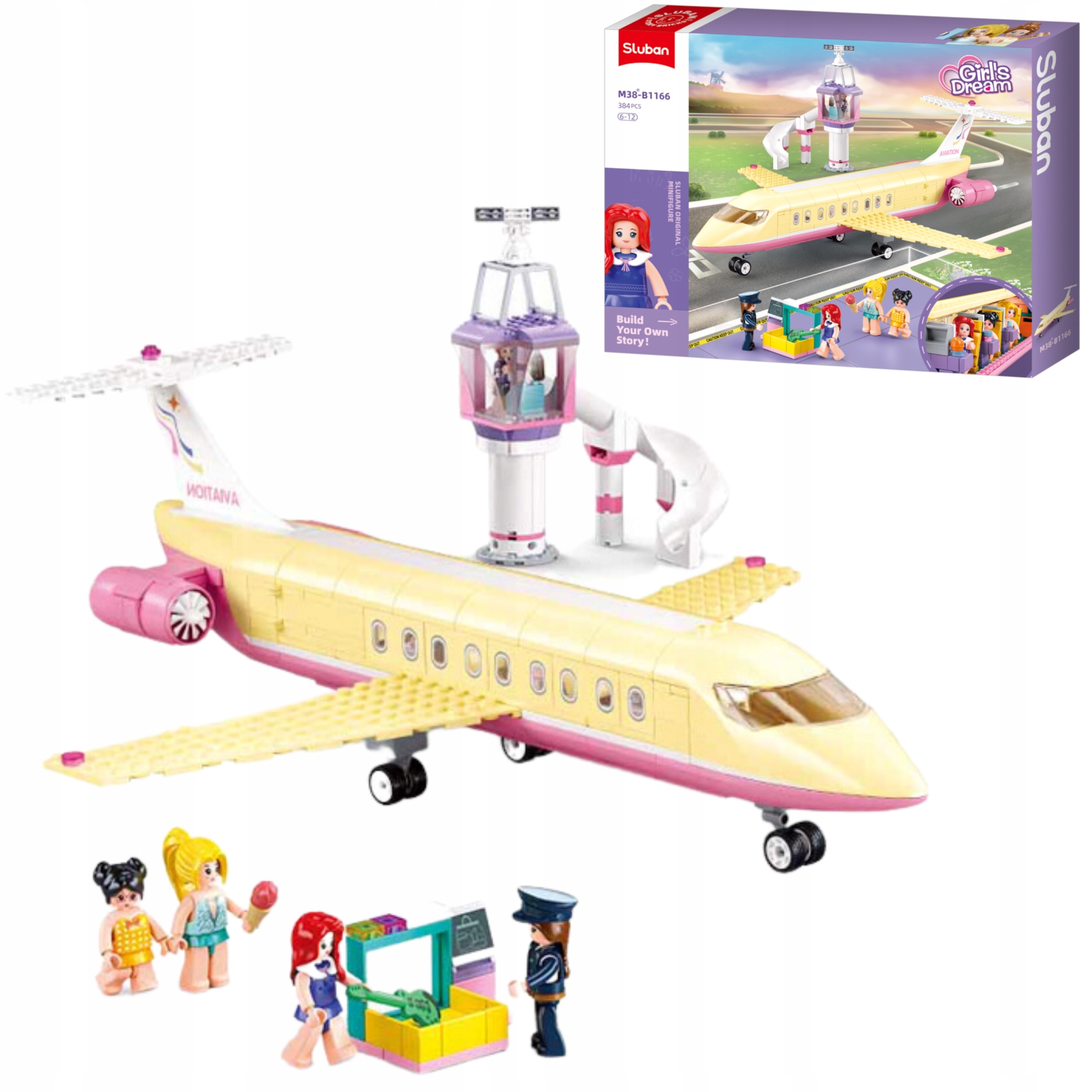 Girl Friend Samolot Airplane Lotnisko