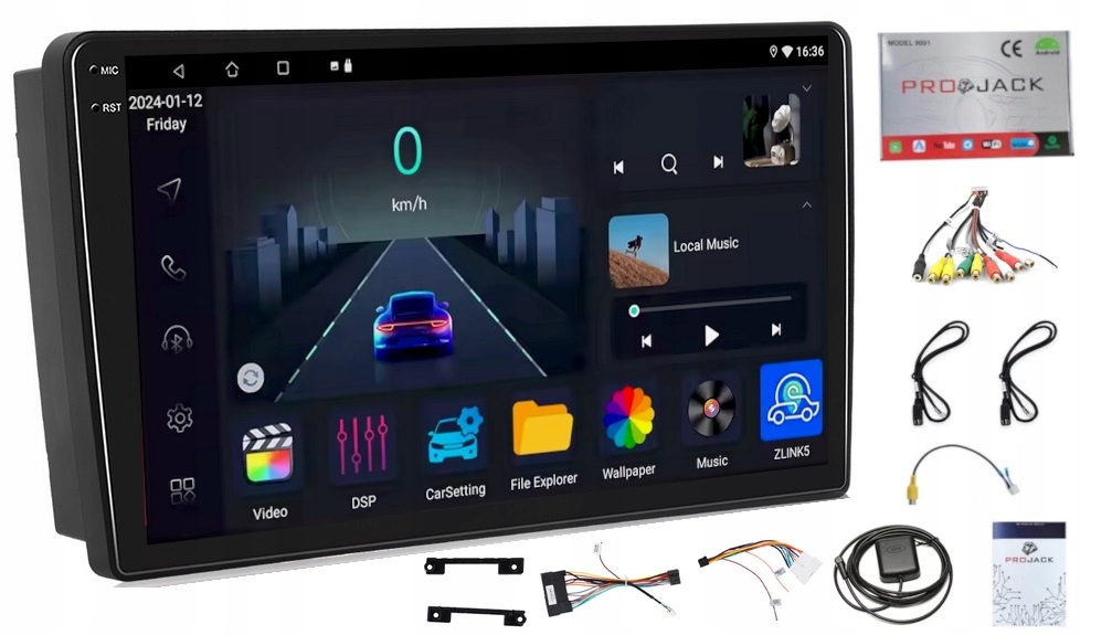 Gps Navigace Hyundai Elantra 2001-2006 Wifi Carplay Bt Usb 4GB 64GB