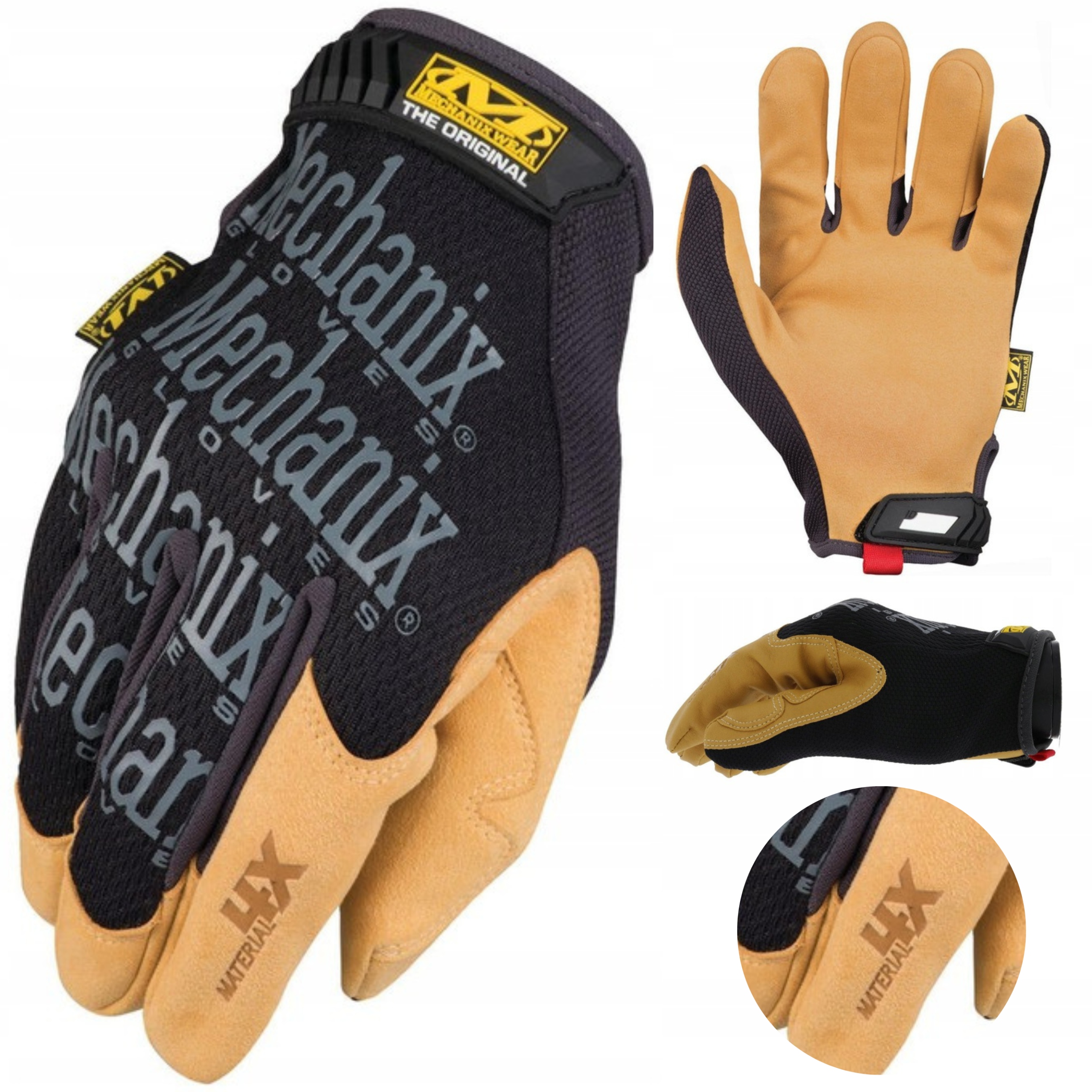 Pracovní rukavice rukavice Mechanix Material4X Eu 8 Us 9