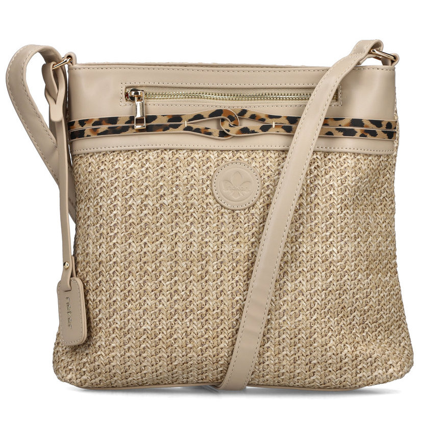 Rieker H1519-65 Beige Combination dámská kabelka Eko béžová