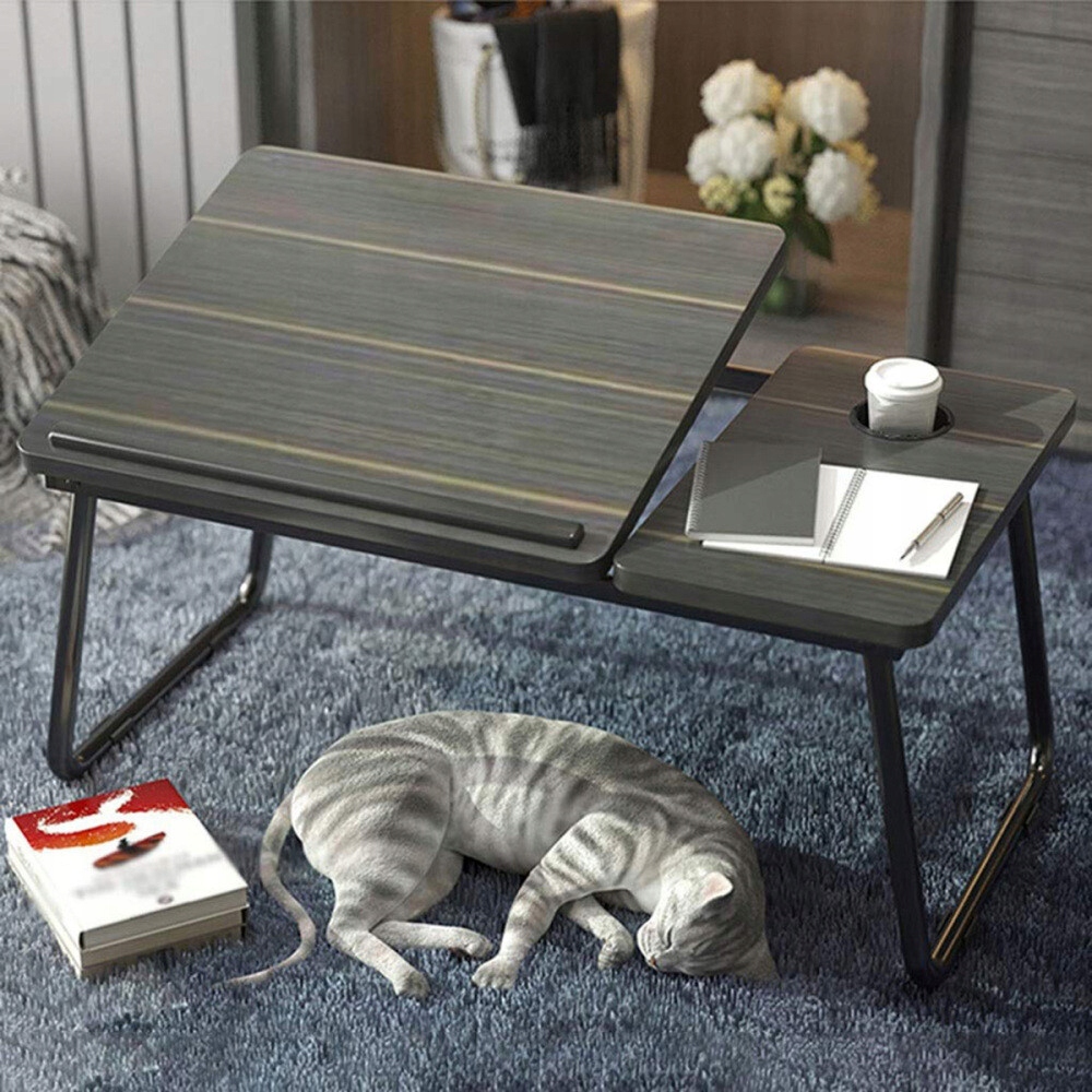 Składany Stolik Podstawka Pod Laptopa Do Łóżka Mobilny Śniadaniowy Stojak