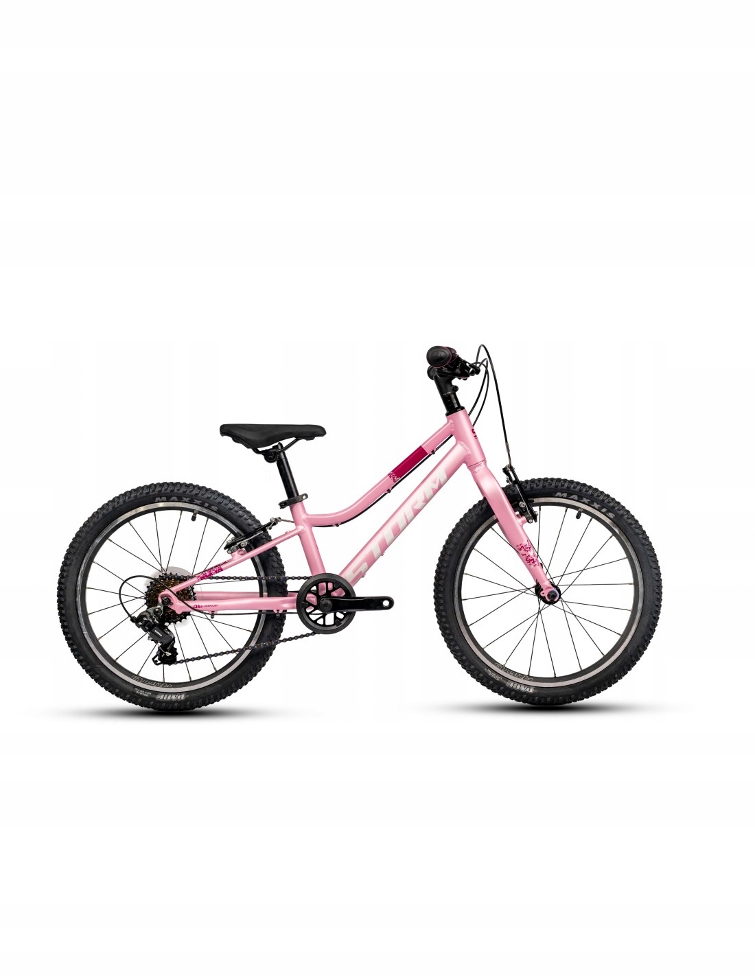 Rower Storm Bella 20 2HD róż mat 10