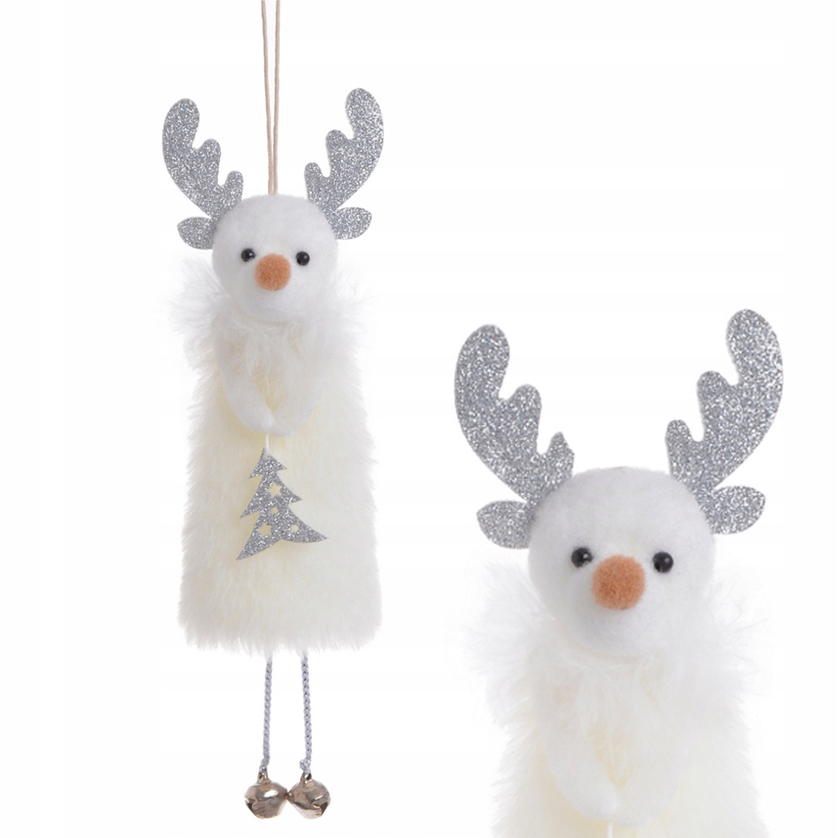 

Renifer Zawieszka na Choinkę Stroik -22cm