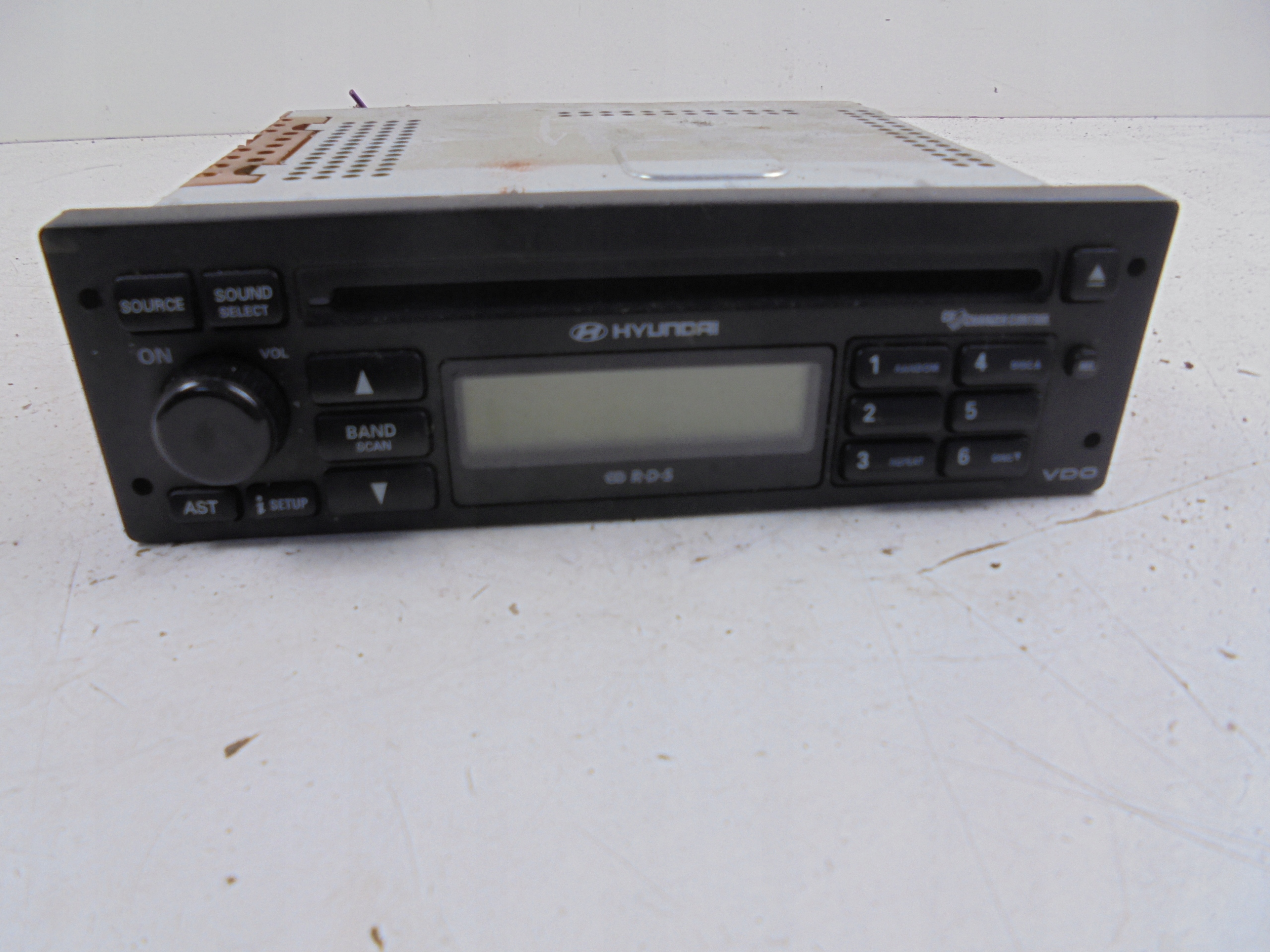 RADIO FABRYCZNE HYUNDAI SANTA FE TIBURON COUPE III