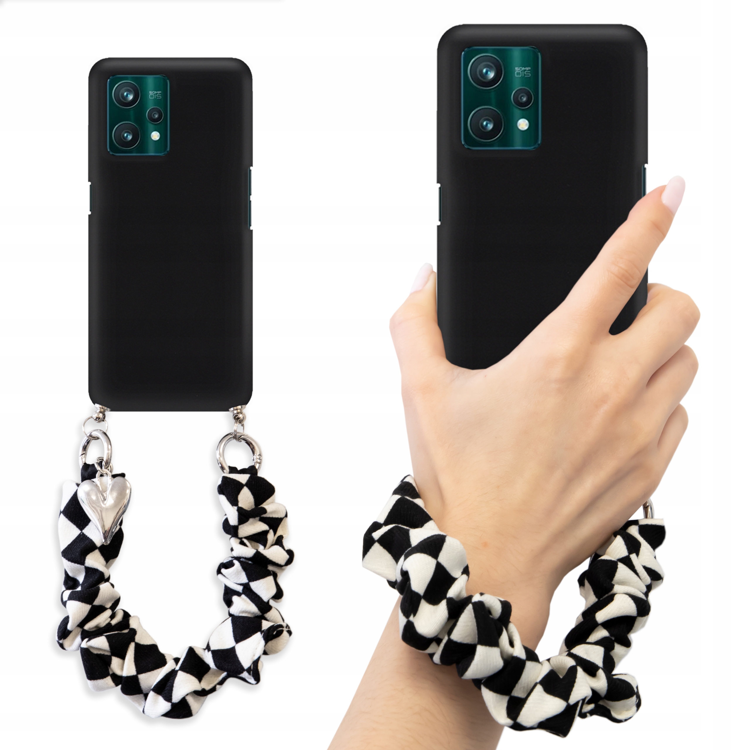 Matné Puzdro Pre Realme 9 Pro Plus Retiazka S Mriežkou