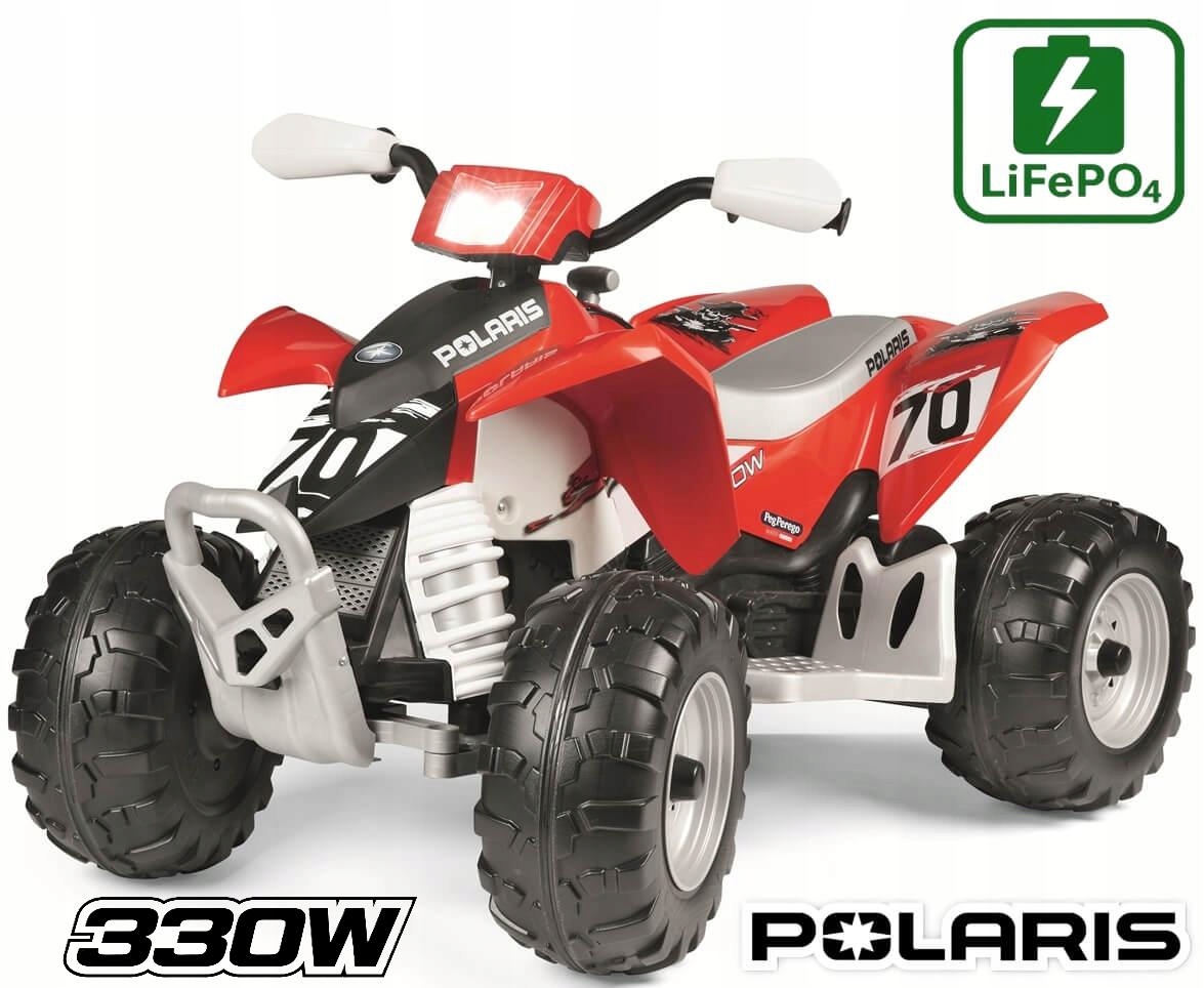 Quad na Akumulator Polaris Outlaw 12V Peg Perego LiFePO4 litowy