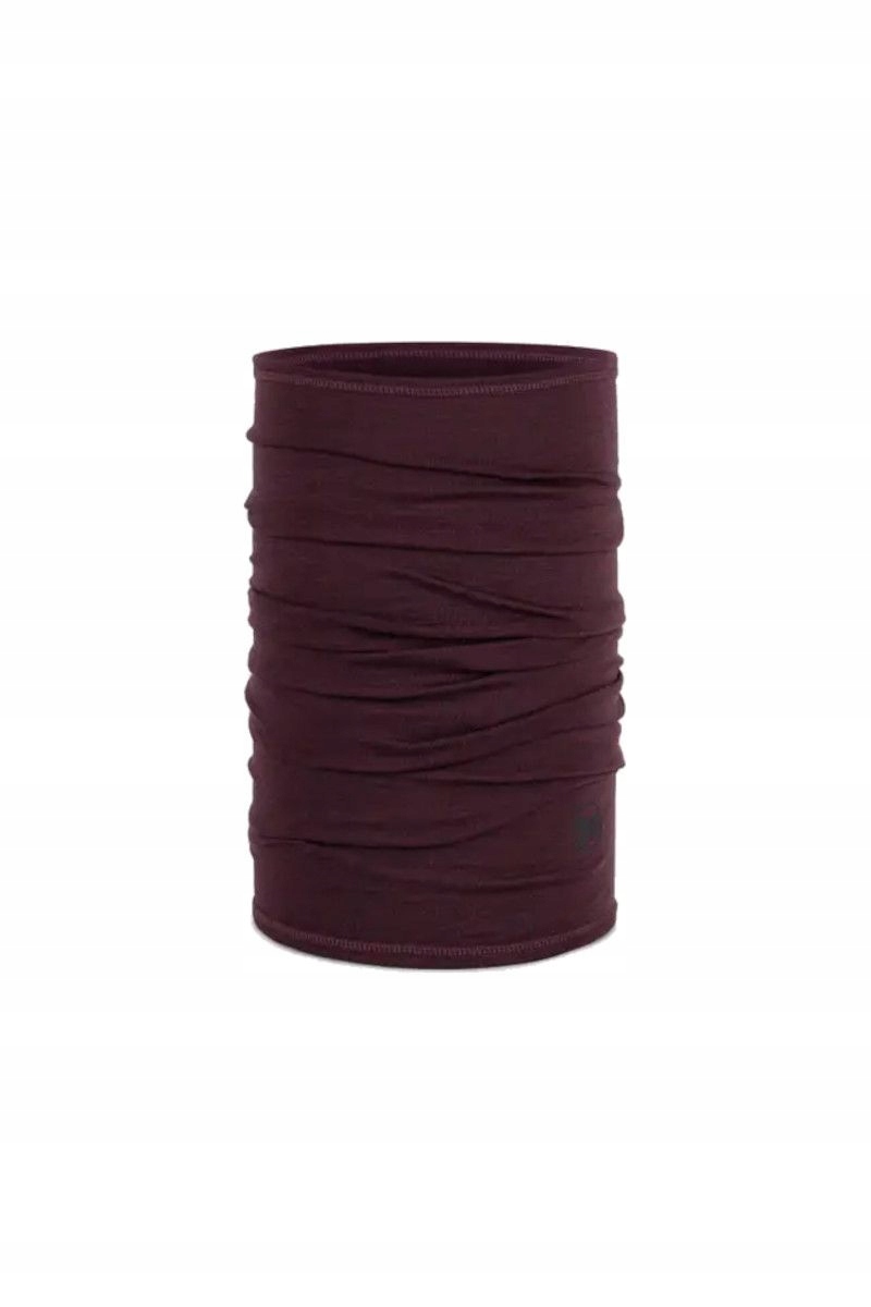 Buff Chusta wielofunkcyjna Merino Lightweight Solid Garnet uni