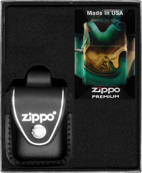 Sada Zippo Zapalovač Marble Design Dárkový No3