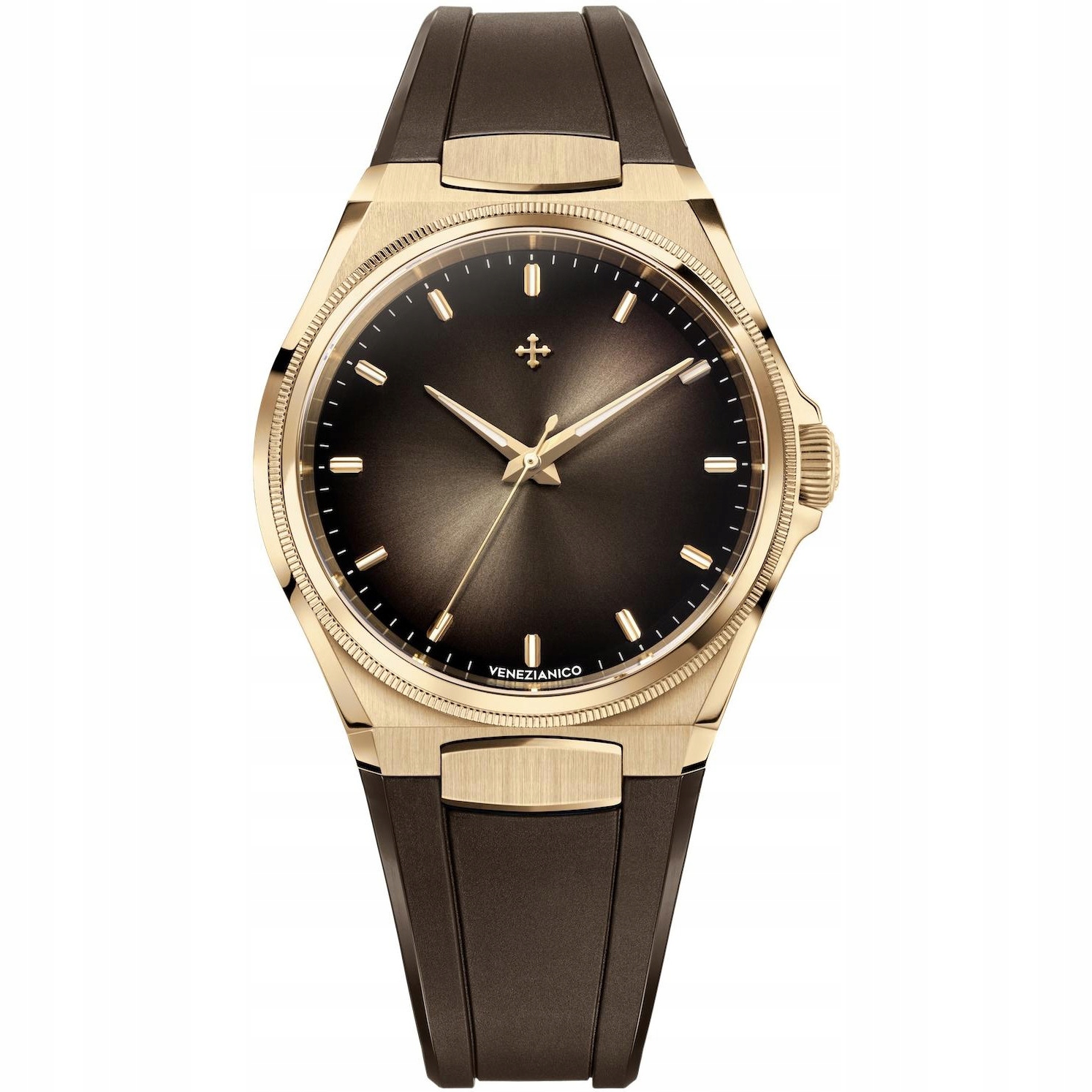 Pánské Hodinky Venezianico 6221555, hnědý pásek