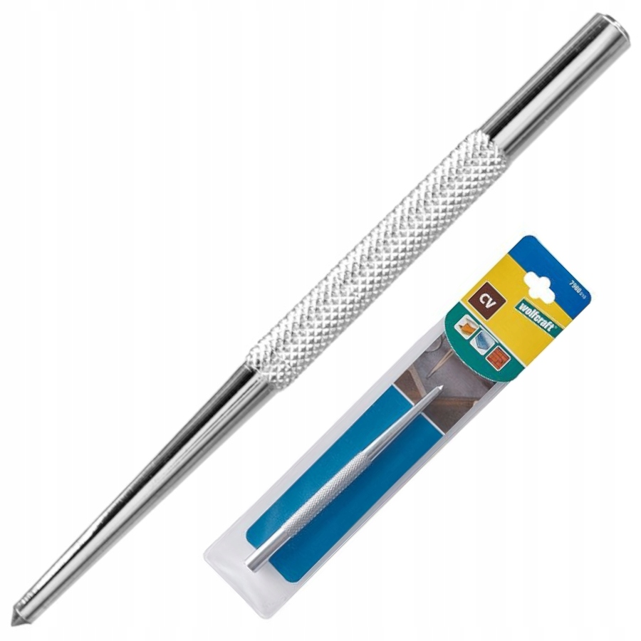 

Wolfcraft Punktak chromowany do stali 8x125mm