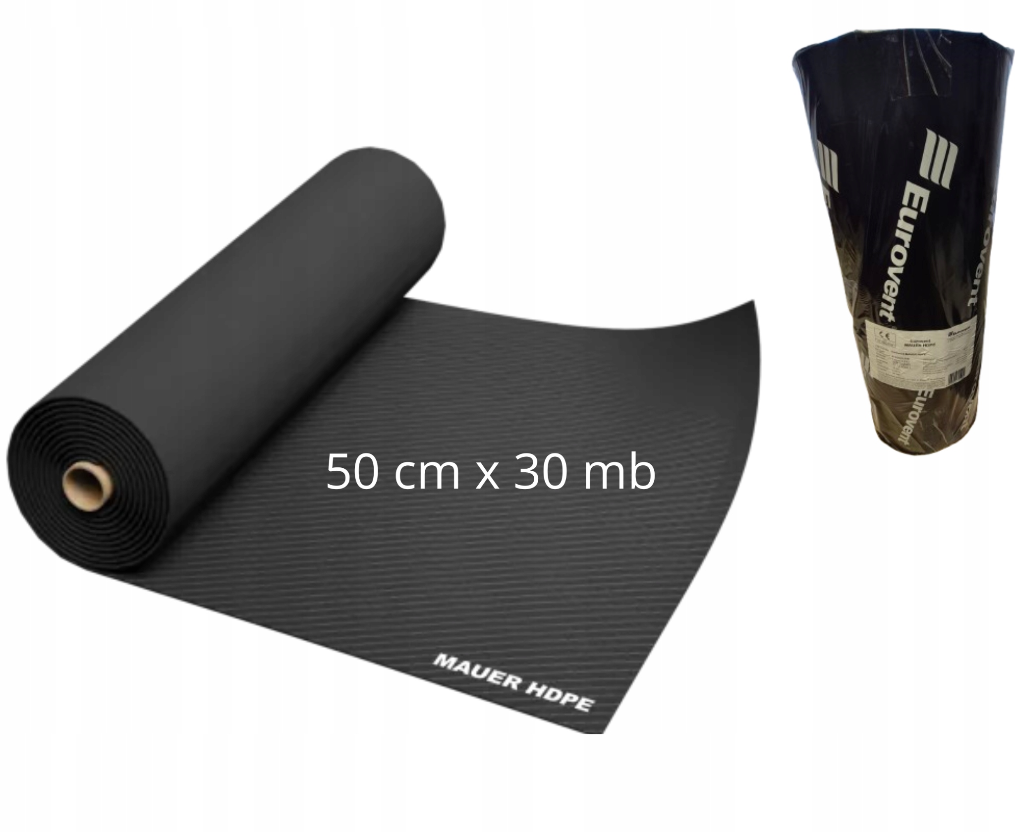 FOLIA FUNDAMENTOWA EUROVENT POD MURŁATY 50cm 30mb IZOLACJA FUNDAMENTU