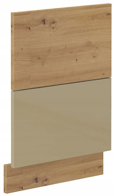 Přední Strana Pro Myčku Nádobí Artisan 45 CM Cappuccino