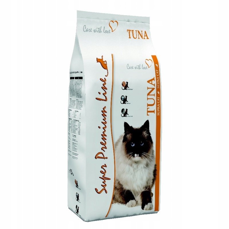 Levně Supra Cat Tuna Krmivo pro dospělé kočky ryba 10 kg
