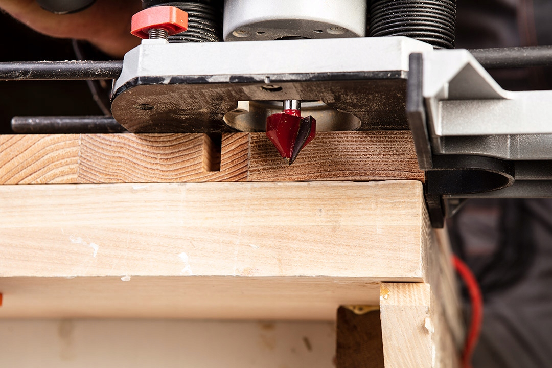 Frez do rowków typu V, HM, 25.4x25.4mm trzpień 8mm Rodzaj frez pojedynczy