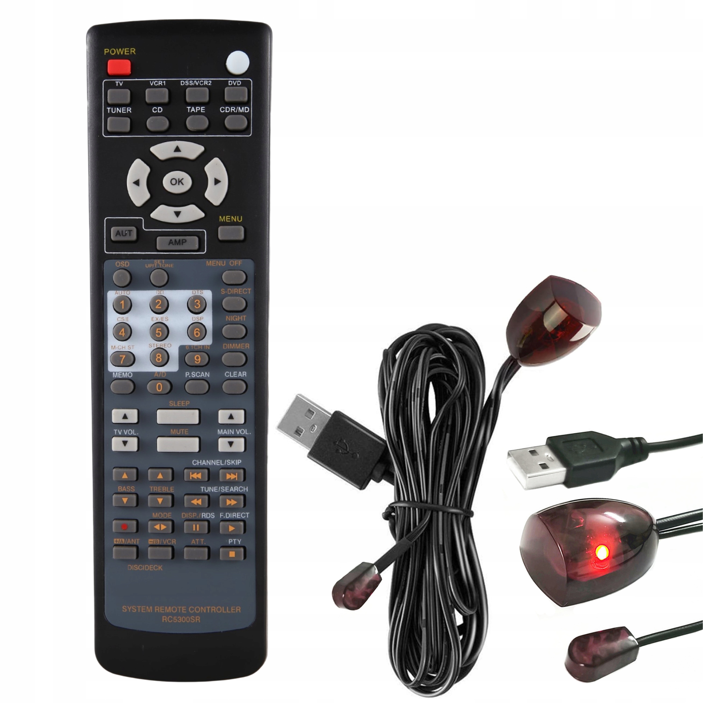 Dálkový Ovladač Pro Receiver Marantz RC5300SR SR5300 SR5400 SR5500 Ir Kabel